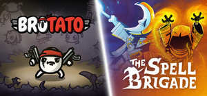 The Spell Brigade x Brotato banner