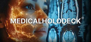 MEDICALHOLODECK®. Surgery, Anatomy, Medicine, Education, and DICOM Imaging in VR. For Medical Students, Nurses, Doctors and Surgeons. banner