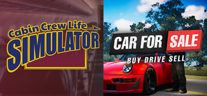 Car For Sale and Cabin Crew Life Simulator banner
