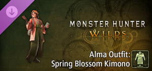 Monster Hunter Wilds - Alma Outfit: Spring Blossom Kimono banner