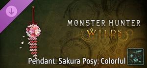 Monster Hunter Wilds - Pendant: Sakura Posy: Colorful banner