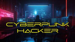 Cyberpunk Hacker banner