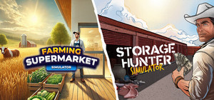 Storage Hunter Simulator x Farming & Supermarket Simulator banner