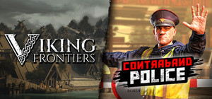 Viking Frontiers and Contraband Police banner