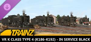 Trainz Plus DLC - VR K class Type 4 (K186-K192) - In Service Black banner