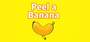 Peel a banana banner