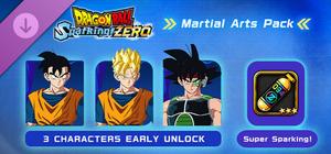 DRAGON BALL: Sparking! ZERO Martial Arts Pack banner