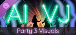 AI-VJ - Party 3 Visuals banner
