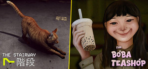 Cat + Teashop Horror Games Bundle banner