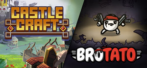 Brotato + Castle Craft banner