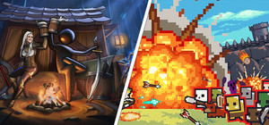 Border Pioneer & Stickman Strikes: Conquer Fantasy World banner