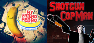 Shotgun Cop Man x My Friend Pedro banner