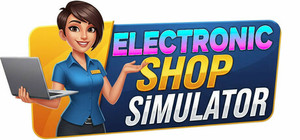 Electronic shop simulator banner
