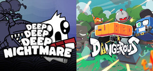 Deep Deep Deep Nightmare + Cubed and Dangerous, Twin-Stick Shooters banner