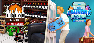 Liquor in Laundry Store banner