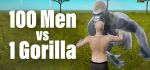 100 Men vs 1 Gorilla banner