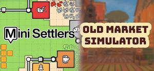 Mini Settlers & Old Market Simulator banner