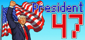 President 47 - Trump banner