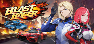 BLAST RACER banner