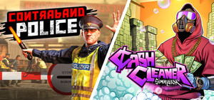 Contraband Police and Cash Cleaner Simulator Bundle banner