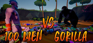 100 Men VS Gorilla banner