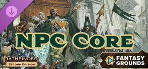 Fantasy Grounds - Pathfinder 2 RPG - NPC Core banner