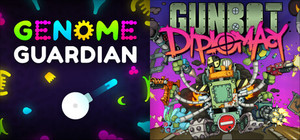 🧬 Genome Guardian × Gunbot Diplomacy 🤖: Weapon-Building Roguelikes banner