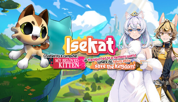 Isekat: Crushed by a Computer, My Beloved Kitten is Transported to a Fantasy World where its Typing Skills Save the Kingdom!