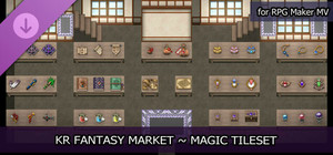 RPG Maker MV - KR Fantasy Market - Magic Tileset banner