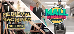 Mall Manager and Medieval Machines banner