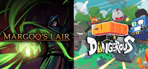 Margoq's Lair + Cubed and Dangerous, Action Roguelikes banner