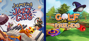 Jumping Jazz Cats x Golf With Your Friends banner