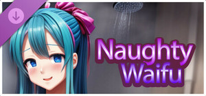 Naughty Waifu - Shower banner