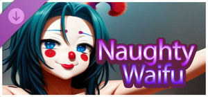 Naughty Waifu - Clown banner