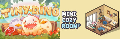 Tiny Dino + Mini Cozy Room: Lo-Fi