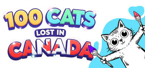100 Cats Lost In Canada Find & Color banner