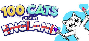 100 Cats Lost In England Find & Color banner