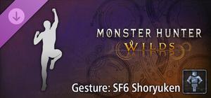 Monster Hunter Wilds - Gesture: SF6 Shoryuken banner