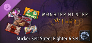 Monster Hunter Wilds - Sticker Set: Street Fighter 6 Set banner