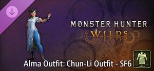 Monster Hunter Wilds - Alma Outfit: Chun-Li Outfit - SF6 banner