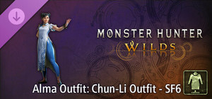 Monster Hunter Wilds - Alma Outfit: Chun-Li Outfit - SF6 banner