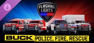 Flashing Lights: BUCK - Police, Fire, Rescue Pack banner