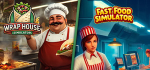 Wrap House Simulator x Fast Food Simulator banner