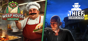 Wrap House Simulator and Thief Simulator banner
