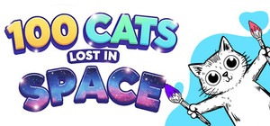 100 Cats Lost In Space Find & Color banner