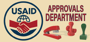 USAID Approvals Department banner