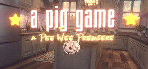 a pig game: A Pee Wee Premiere banner
