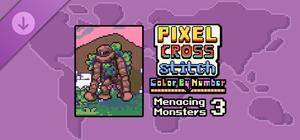 Pixel Cross Stitch - Menacing Monsters Pack 3 banner