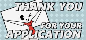 Thank You For Your Application! banner
