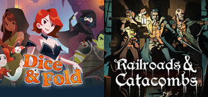 Dice & Fold + Railroads & Catacombs banner